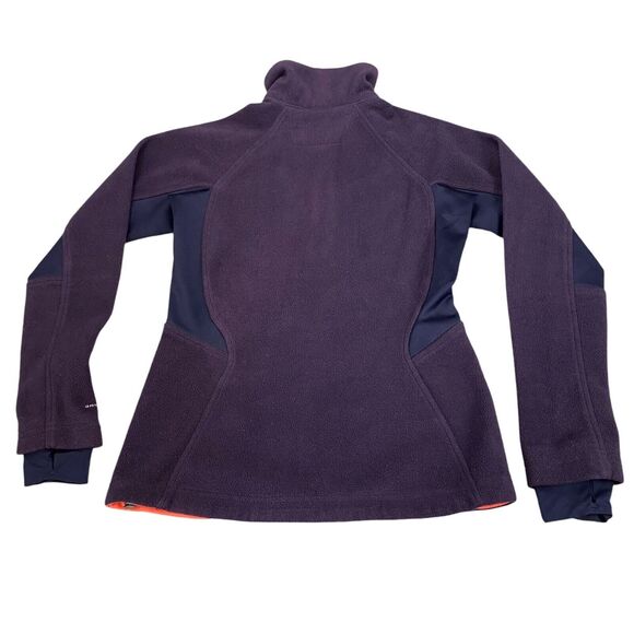 Columbia Jacket Womens Small Purple Fleece Thermal Lined Omni-Heat Full Zipper - Picture 10 of 12